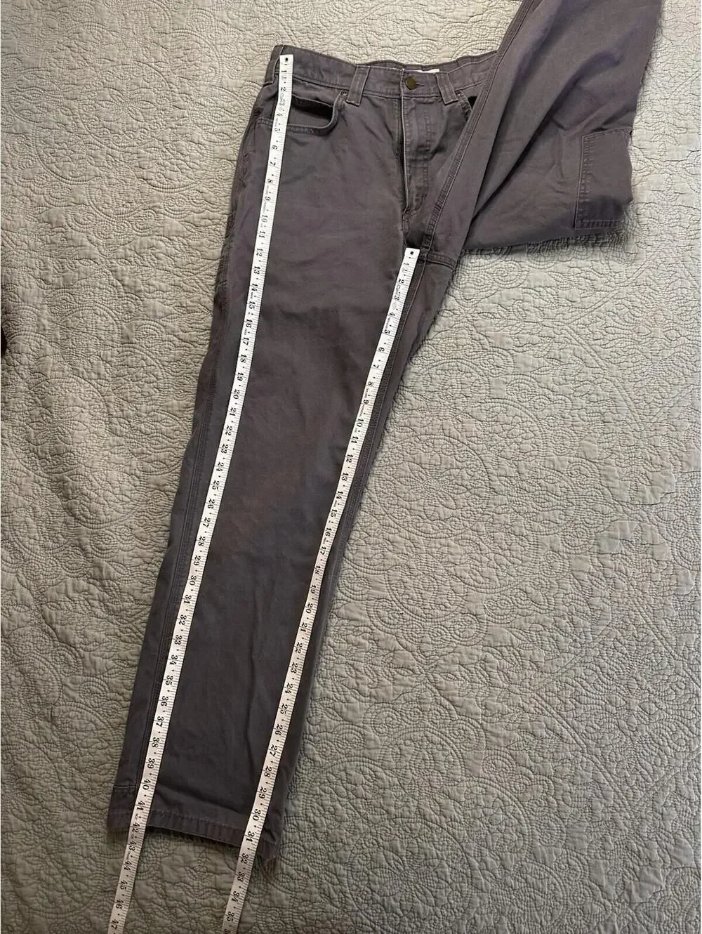 Amazon Essentials Men’s Grey 32X33 Carpenter Pants